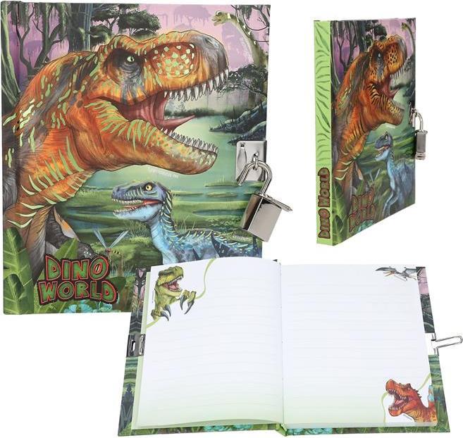 Dino World - Diary With Padlock ( 0413244 ) (Liniert)