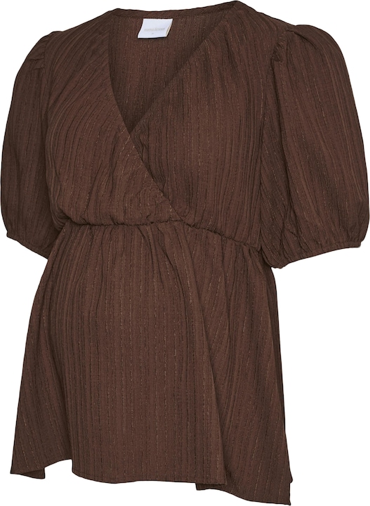 Mamalicious Normal geschnitten Rundhals Top Bluse