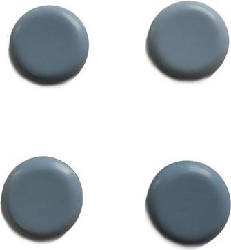 Image du produit Haushalt Pastilles adhésives D 30mm 8pcs Grey Ptfe (Planeurs en feutre, 8 pcs)