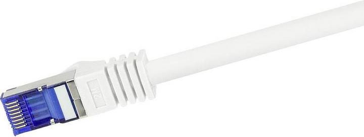Produktbild LogiLink Patchkabel Ultraflex, Kat.6A, S/FTP, 5,0 m, weiss mitCat.7 Rohkabel, extra flexibles & weiches Kabel (S/FTP, CAT6a, 5 m)