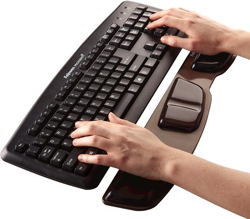Actual product image Fellowes Keyboard wrist rest