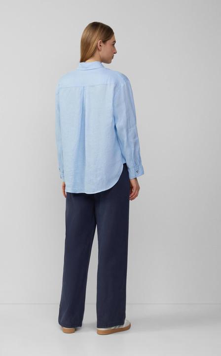 Produktbild S.Oliver Bluse Bluse aus reinem Leinen mit Brusttasche (46)
