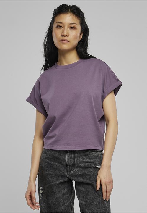 Produktbild Urban Classics Ladies Short Pigment Dye Cut On Sleeve Tee (5XL)