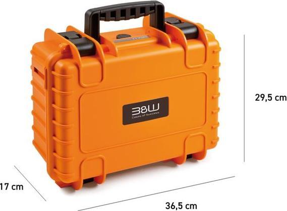 Produktbild B&W International B&W drone.case PP.117 orange für DJI Flip (Drohnen Koffer, DJI Flip)