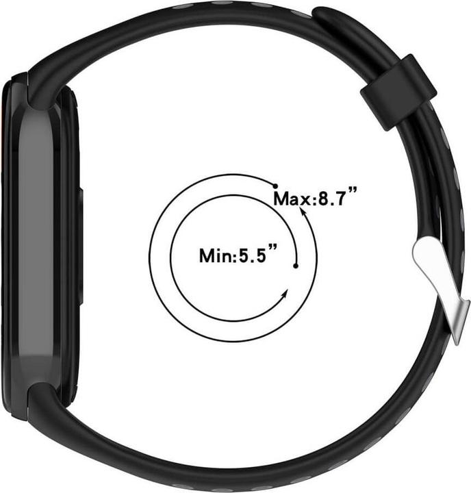 Produktbild Cover-Discount Xiaomi Smart Band 9 / 8 - Silikon Sportarmband Ersatzband (Silikon)