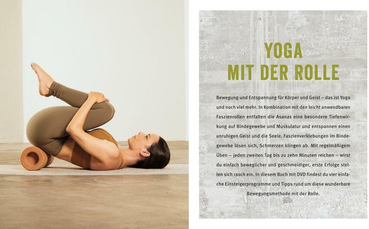 Produktbild Yoga mit der Faszienrolle (Deutsch, Amiena Zylla, 2018)