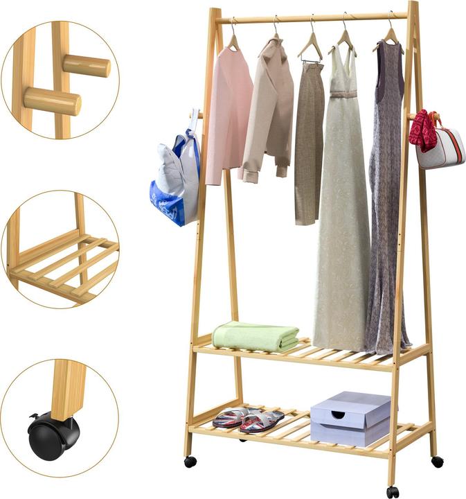 Produktbild Casaria Kleiderständer