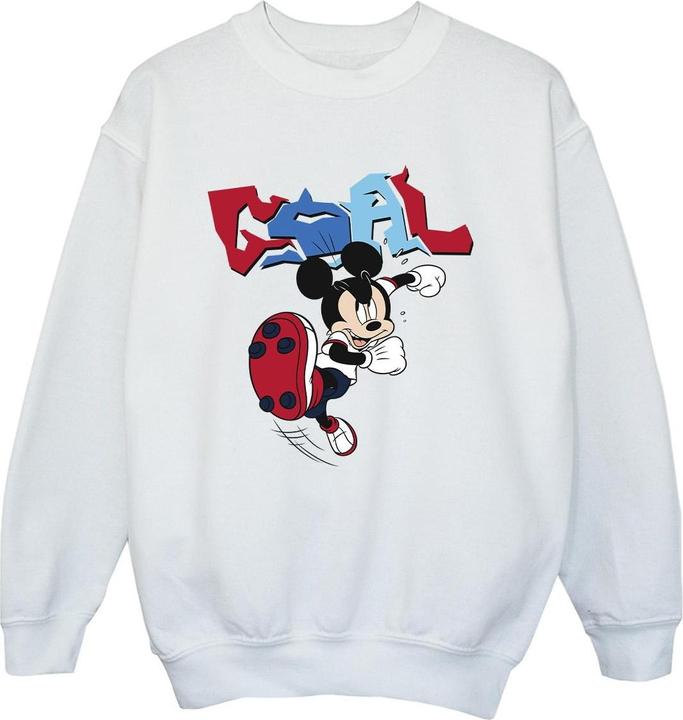 Produktbild Disney Mickey Mouse Goal Striker Pose Sweatshirt Jungen (128)