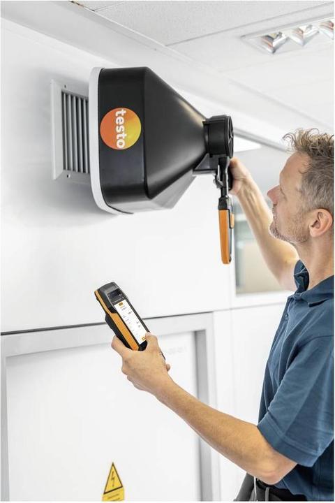 Actual product image Testo 400 Strömungs-Set mit Hitzdrahtsonde Umweltmesstechnik-Set Druck Temperatur