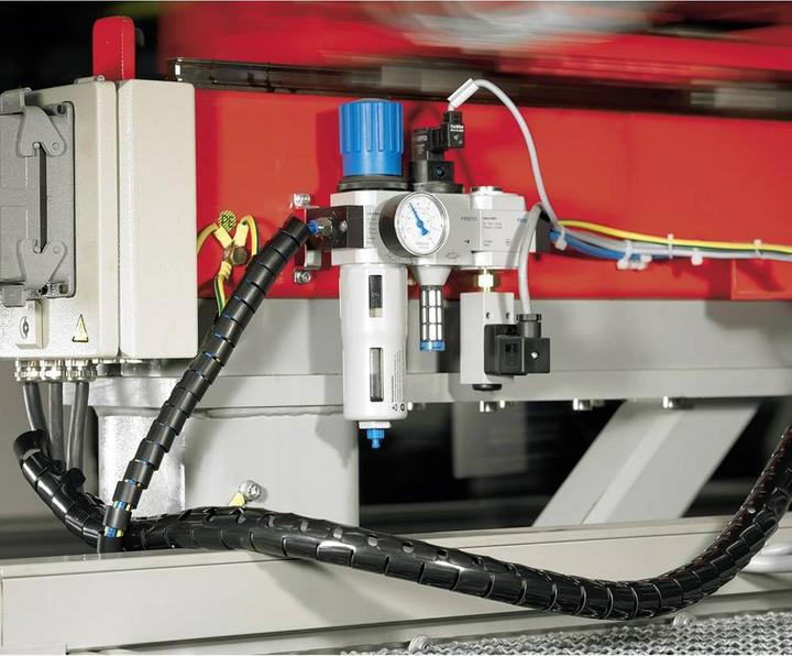 Produktbild HellermannTyton HWPP20 Schutzschlauch+WZ schwarz (Kabelschlauch, 2500 cm)