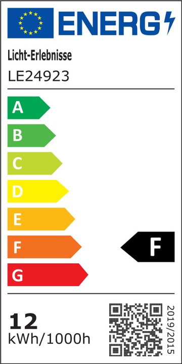 Label énergétique Licht-Erlebnisse Flare (1100 lm)