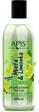 Produktbild Apis Natural Cosmetics Apis Energy Shot Minze & Limette Duschgel 500ml (500 ml)