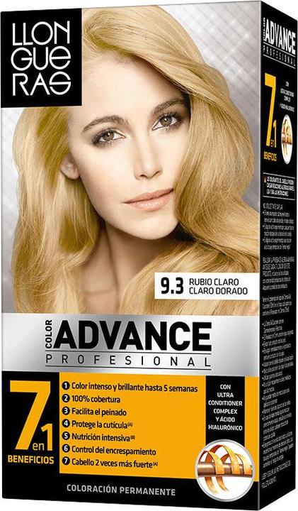 Image du produit Llongueras COLOR ADVANCE #9,3-rubio claro claro dorado (9.3)