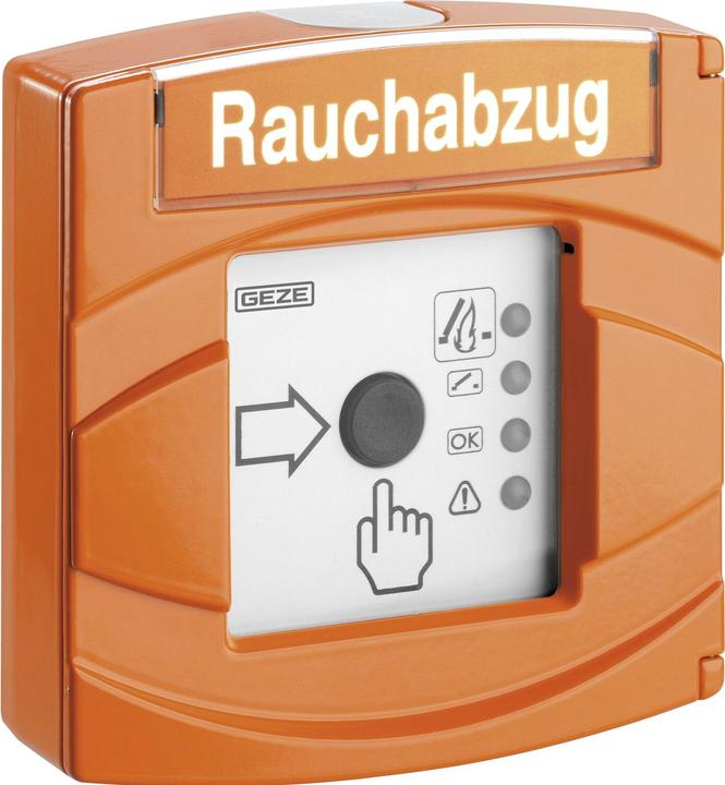 Actual product image Geze RWA-BUTTON FT 4 A, 24 V DC-161282VDS, OG, VP 161282