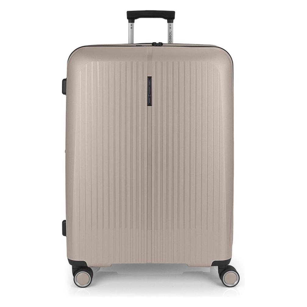 Gabol, Koffer, Brooklyn Spinner 66 Uitbreidbaar Beige, Beige, (70 l)