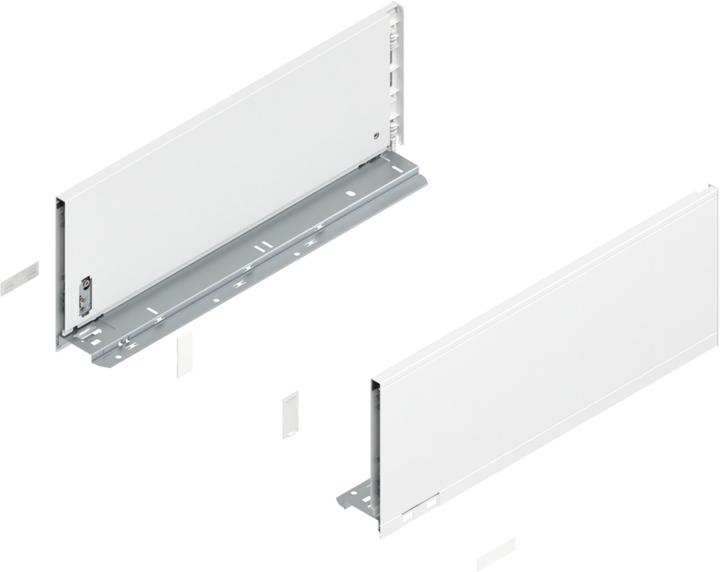 Actual product image Blum Flexible front drawer sets LEGRABOX pure C, silk white