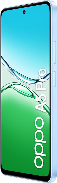 Actual product image OPPO A5 Pro (256 GB, feather blue, 6.67", Dual SIM, 4G)