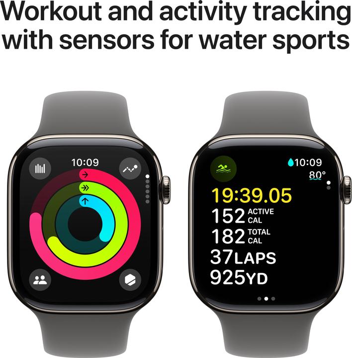 Actual product image Apple Watch Series 10 (46 mm, 4G)