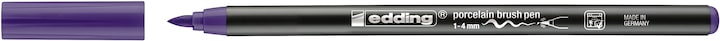 Actual product image Edding Porcelain colouring pen Brushpen (Violet, 4 mm, 1 x)