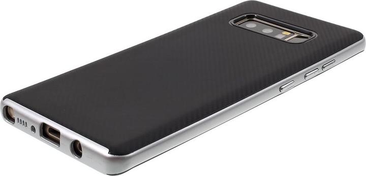 Produktbild König Design Handyhülle für Samsung Galaxy S7 Edge Schutzcase Backcover Bumper Etuis Silber (Samsung Galaxy S7 Edge)