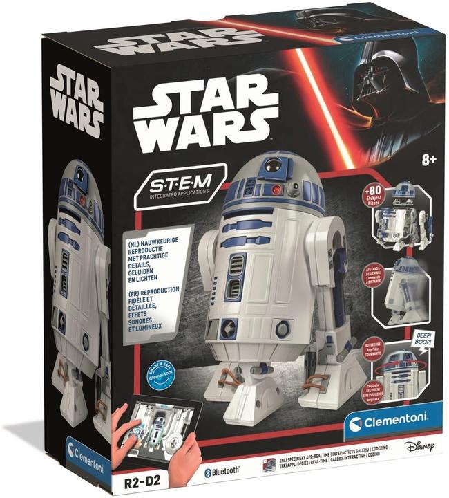 Actual product image Clementoni Star Wars R2D2 Programmable Building Set