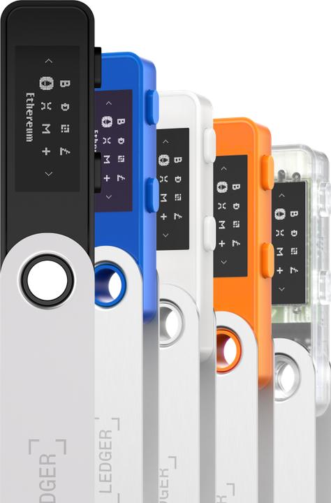Produktbild Ledger Nano S Plus - Orange (Litecoin, Dash, Bitcoin, Dogecoin, Ethereum Classic)