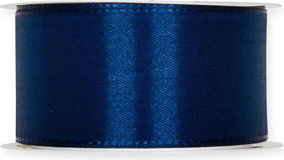 Halbach ruban de taffetas tissé, bleu foncé (Ruban)