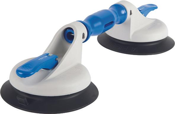Actual product image Bohle 2-head joint suction lifter VERIBOR with large rubber discs (45 kg)