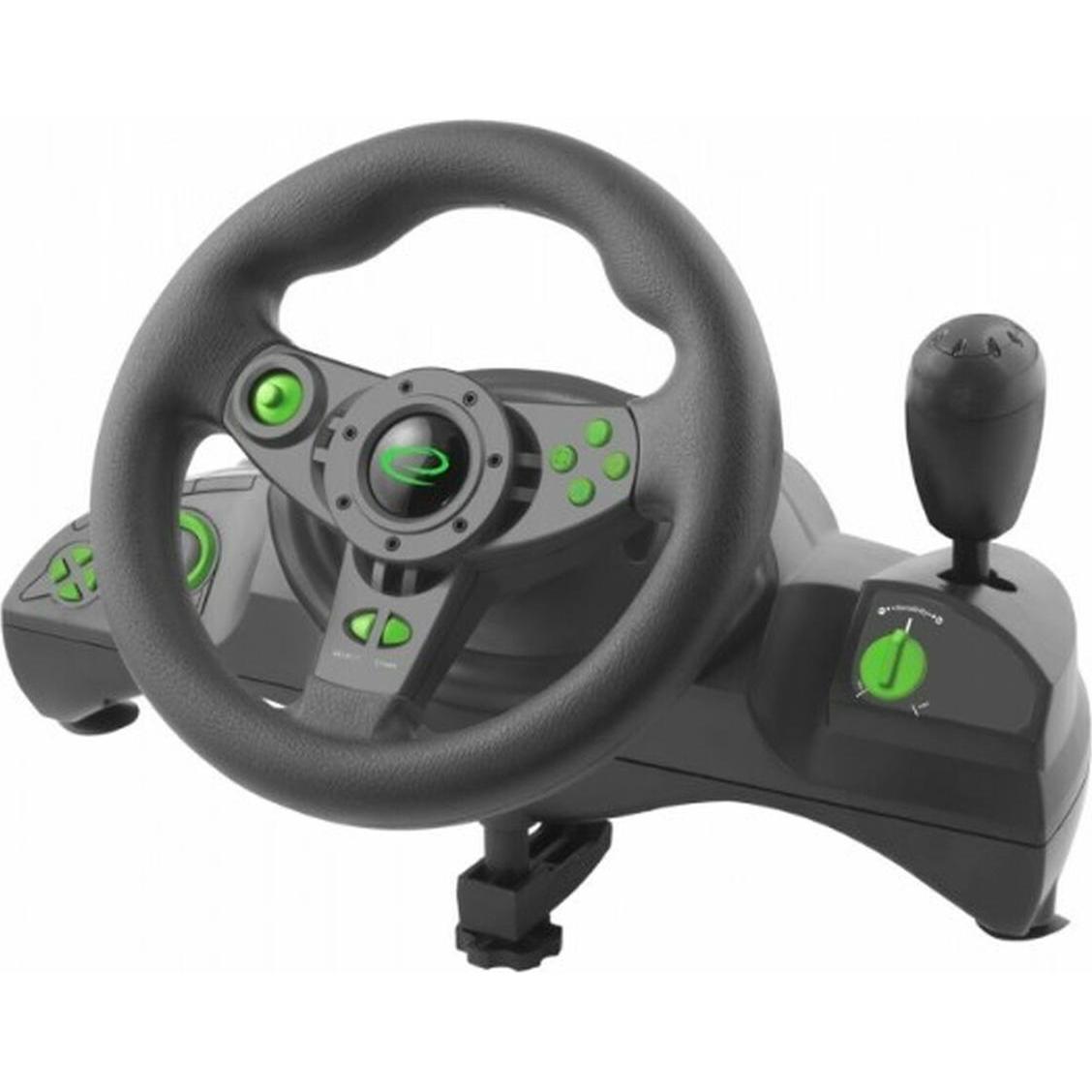 Esperanza EGW102 (PS3, PC), Gaming Controller, Grün, Schwarz
