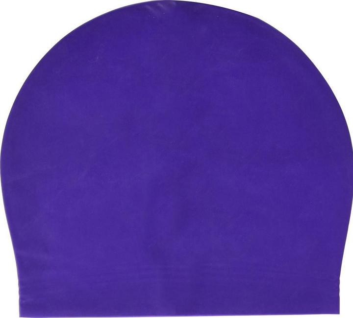 Actual product image Beco Latex swimming cap purple
