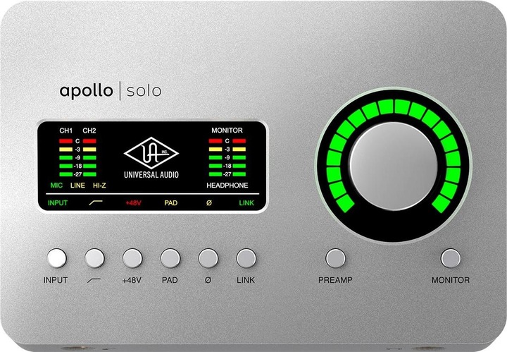 Immagine prodotto Universal Audio Audio Apollo Solo HE - Interfaccia audio Thunderbolt (Thunderbolt)