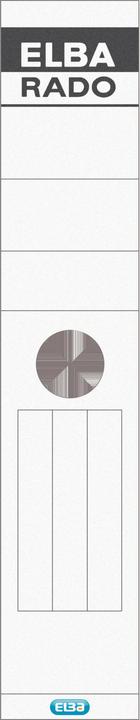 Actual product image Elba spine label 290x59mm