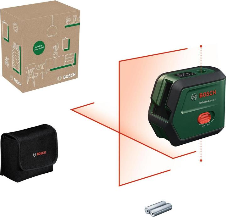 Actual product image Bosch Hausgeräte Bosch Kreuzlinienlaser UniversalLevel 2 UNI