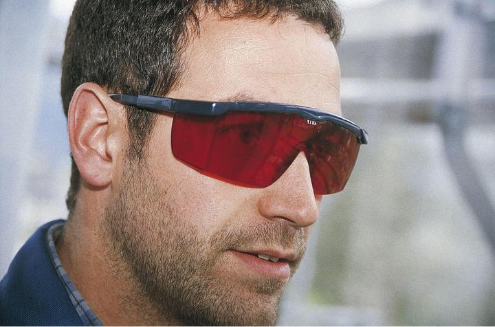 Actual product image Sola Laser goggles LB green