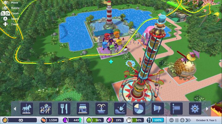 Produktbild Konami Rollercoaster Tycoon: Adventures (Import) (Switch, EN)