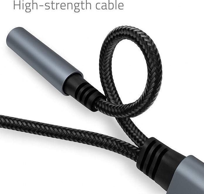Produktbild Qoltec Adapter 2-in-1 USB C USB C Klinke 3,5mm PD 15W (USB Typ C)