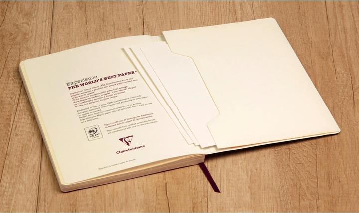 Immagine prodotto Clairefontaine Taccuino della borsa dell'età (A5, Nessuna, Copertina rigida)