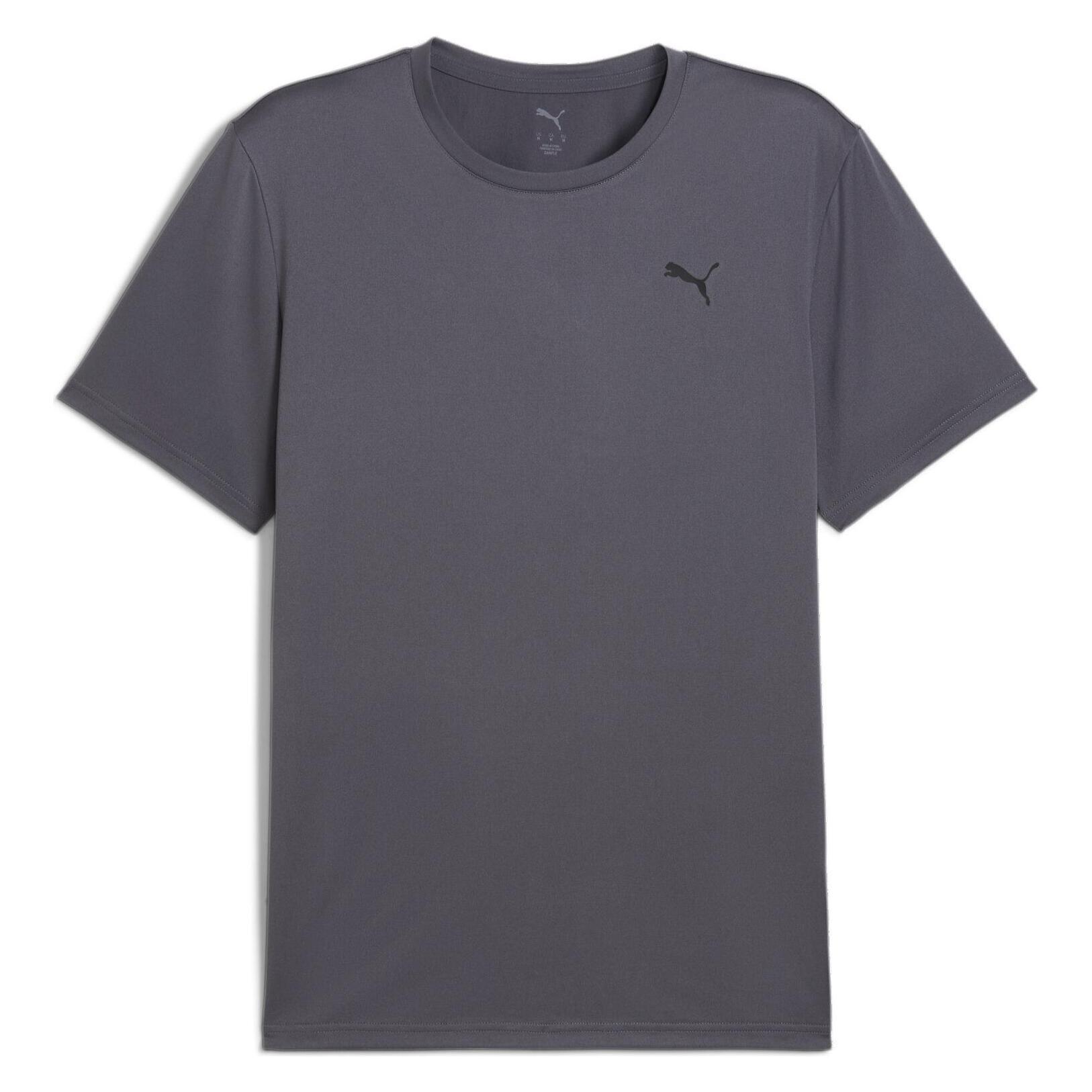 Puma, Mannen, Sportief Shirt, M Tad Essentials Solid Cat Tee (Lc Kleine Kat) (Xxl), Grijs, Xxl