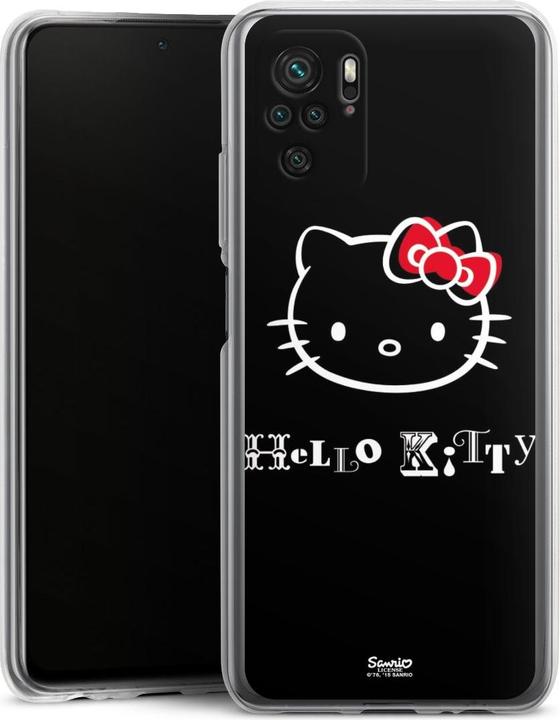 DeinDesign Silikon Hlle fr Xiaomi Redmi Note 10 4G Handyhlle Case  Smartphone Schutzhlle Fanartikel Hello