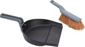 Actual product image Metal Dustpan with Hand Broom Coco