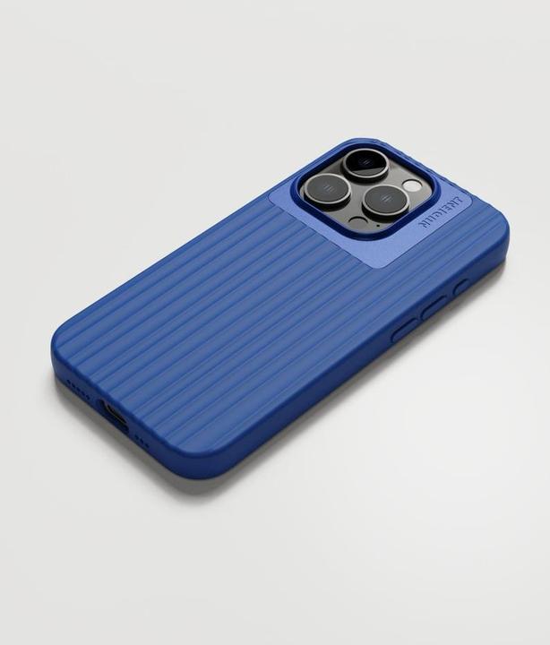 Image du produit Nudient Coque arrière Bold Case iPhone 15 Pro Signature Blue (Apple iPhone 15 Pro)