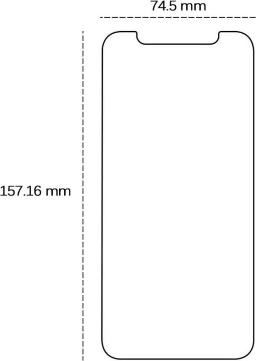 Immagine prodotto OEM Vetro temperato 2,5D per iPhone 13 Pro Max / 14 Plus 6,7 (Apple iPhone 13 Pro Max)