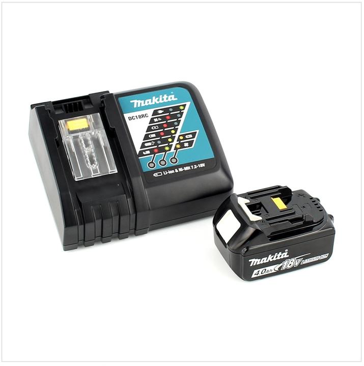 Produktbild Makita DHP 484 RM1J 18V Brushless Li-Ion Akku Schlagbohrschrauber im Makpac inkl. 1x BL 1840 B 4,0 (Akkubetrieb)