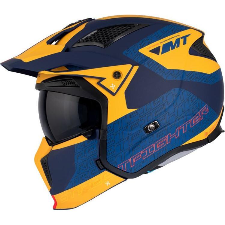 Thumbnail - MT Helmets, Motorradhelm, Streetfighter Sv Totem C3 (Ece 22.06) (53 - 54 cm, XS)