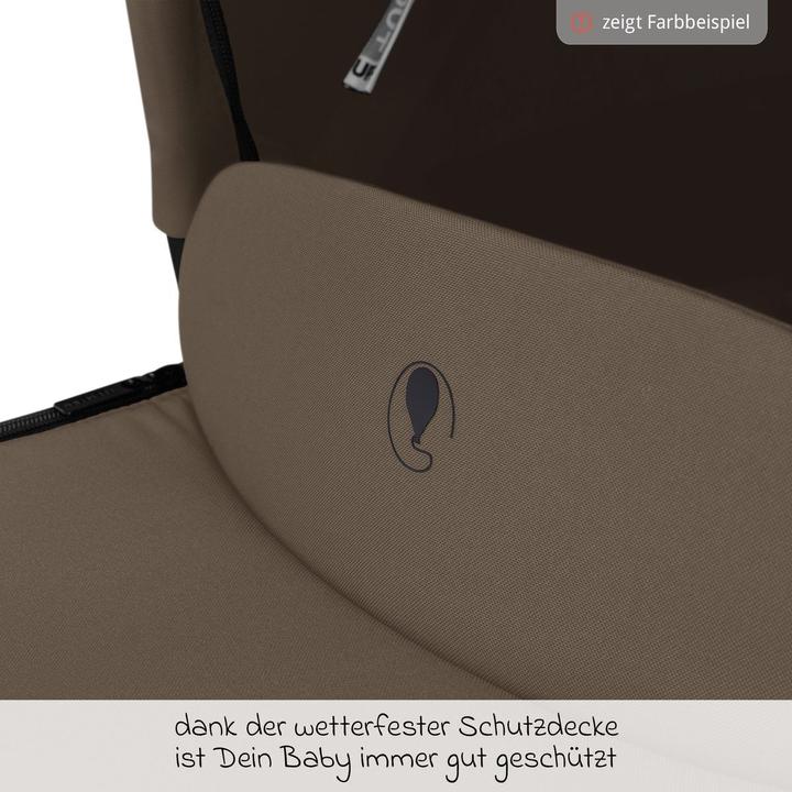 Actual product image ABC Design Kombikinderwagen Kombi-Kinderwagen Samba 2 inkl. Babywanne