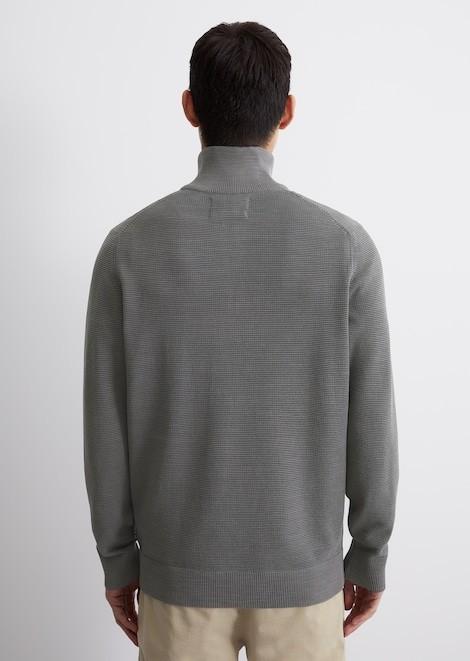 Produktbild Marc O'Polo Herren Strickpullover mit Reissverschluss (S)