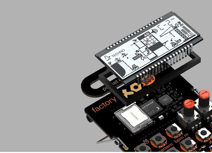 Actual product image Teenage Engineering Synthesizer PO-16 Factory