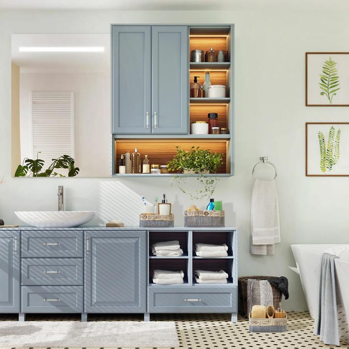 Actual product image Relaxdays Kitchen roll holder