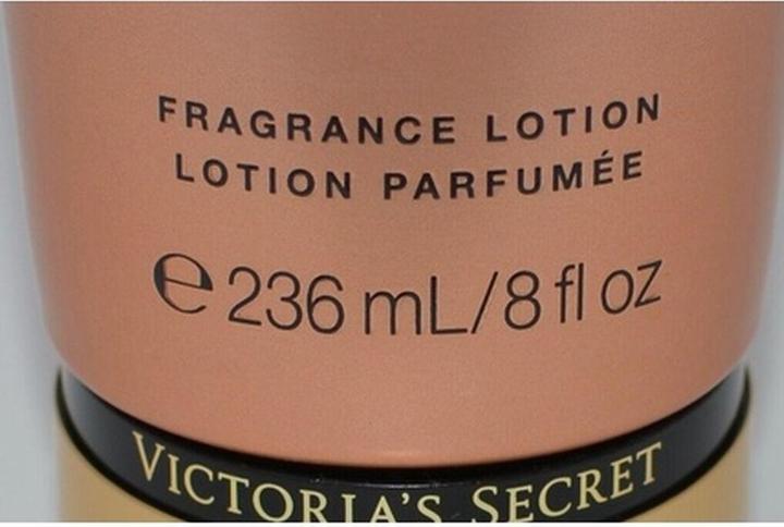 Actual product image Victoria's Secret Amber Romance Fragrance Lotion Body Hand Cream 8oz (Body lotion, 236 ml)