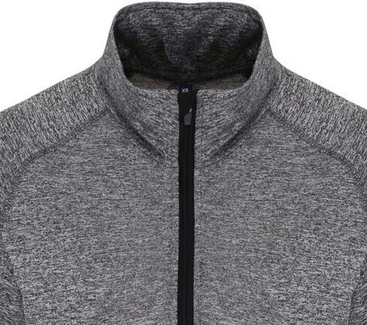 Actual product image Tri Dri Performance long-sleeved shirt with zip up to the chest (L)